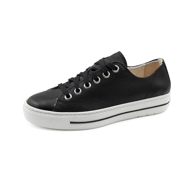 Paul Green Damen, Frauen Low-Top Sneaker,Laufschuhe,schnürschuhe,schnürer,Plateausohle,Halbschuhe,straßenschuhe,Schwarz (JA),38 im Sale